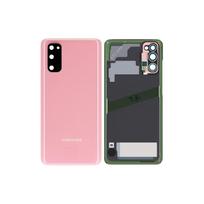 Samsung Galaxy S20 (G980) galinis dangtelis su kameros stikliuku (Cloud Pink) (Pulled / Grade B)
