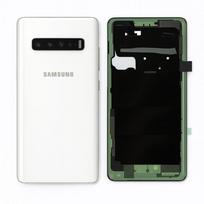 Samsung Galaxy S10 (G973) dangtelis su kameros stikliuku  (Prism White) (Pulled / Grade B)