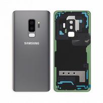 Samsung Galaxy S9+ (G965) galinis dangtelis su kameros stikliuku (Titanium Grey) (Pulled / Grade A)