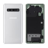Samsung Galaxy S10+ (G973) dangtelis su kameros stikliuku (Prism Silver) (Pulled / Grade A)