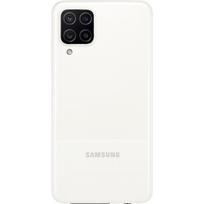 Samsung Galaxy A12 (A125) dangtelis su kameros stikliuku (White) (Pulled / Grade A)