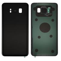 Samsung Galaxy S8 (G950) galinis dangtelis su kameros stikliuku (Black) (Naudotas / Grade B)