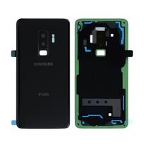 Samsung Galaxy S9+ (Duos G965F) galinis dangtelis su kameros stikliuku(Midnight Black) (Pulled / Grade A)