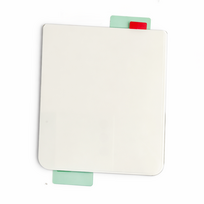 Samsung Galaxy Z Flip 3 5G (F711) apatinis galinis dangtelis (Cream) (Bottom) (Pulled / Grade B)