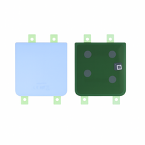 Samsung Galaxy Z Flip 4 5G (F721) apatinis galinis dangtelis (Blue) (Bottom) (Pulled / Grade B)