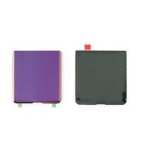Samsung Galaxy Z Flip (F700) apatinis galinis dangtelis (Mirror Purple) (Bottom) (Pulled / Grade C)