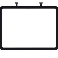 Apple iPad 10.9 (2022 / 10th Gen) / iPad 11 2025 ( A16 ) lietimui jautrus stikliukas (Juodas) (Pulled / Grade A)