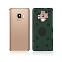Samsung Galaxy S9 (G960) galinis dangtelis su kameros stikliuku (Gold) (Pulled / Grade A)