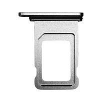 iPhone 11 Dual Sim kortelės laikiklis (Silver) (Compatible)