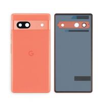 Google Pixel 7A galinis dangtelis su kameros stikliuku (Coral) (Compatible)
