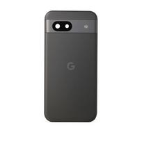Google Pixel 8A galinis dangtelis su kameros stikliuku (Obsidian) (Compatible)