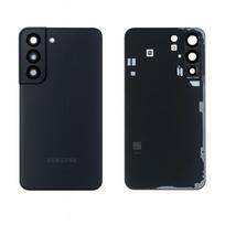 Samsung Galaxy S22+ 5G (S906) galinis dangtelis su kameros stikliuku (Black) (Pulled / Grade A)