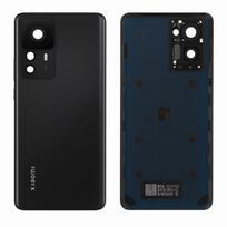 Xiaomi 12T galinis dangtelis su kameros stikliuku (Black) (Compatible)