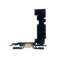 iPhone 8 Plus krovimo lizdo lanksčioji jungtis (Gold) (Original / Used)