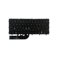 Dell XPS 13 (9343 / 9350 / 9360) klaviatūra (US) (Service Pack)