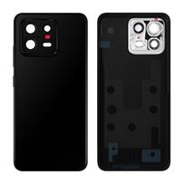 Xiaomi 13 Pro galinis dangtelis su kameros stikliuku (Black) (Compatible)