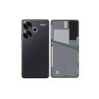 Xiaomi Poco F6 galinis dangtelis su kameros stikliuku (Black) (Compatible)