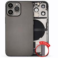 Korpusas su visomis smulkiomis dalimis ir krovimo lizdu skirtas iPhone 13 Pro (Black) (US) (Pulled / Grade B)