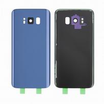 Samsung Galaxy S8 (G950) galinis dangtelis su kameros stikliuku (Blue) (Pulled / Grade B)