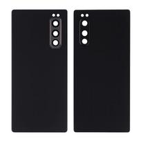 Sony Xperia 5 (J9210) galinis dangtelis su kameros stikliuku (Black) (Naudotas / Grade A)