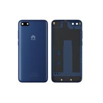 Huawei Y5 Prime (2018) (DRA-L01) galinis dangtelis su kameros stikliuku (Blue) (Compatible)