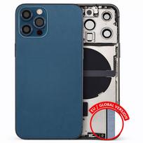 Korpusas + smulkios dalys + krovimo lizdas skirtas Apple iPhone 12 Pro (Blue) (Pulled / Grade A)