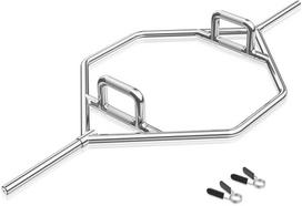 Promotions Hex štangos trap baras, 142x62x13 cm, sidabrinė, plienas