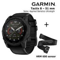 GARMIN Tactix 8 – 51 mm, Solar, Applied Balistics Ultralight + HRM 600 Sensor sportinis laikrodis 010-03407-01 / 010-13383-00