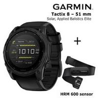 GARMIN Tactix 8 – 51 mm, Solar, Applied Balistics Elite + HRM 600 Sensor sportinis laikrodis 010-03407-11 / 010-13383-00