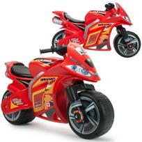 INJUSA raudonas balansuojantis motociklas–paspirtukas Winner 750 XS
