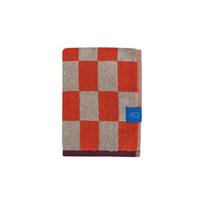 Oranžinės spalvos/smėlio spalvos iš frote audinio iš organiškos medvilnės rankšluosčiai 2 vnt. 40x55 cm Retro – Mette Ditmer Denmark