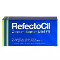 REFECTOCIL_SET Spalvų pradedančiųjų rinkinys Mini antakių dažai Juodi 15 ml + antakių dažai 15 ml + oksidantas 50 ml