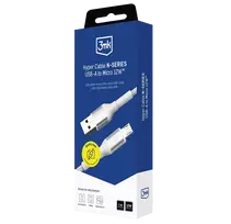 Laidas USB-A to Micro 1m, 5V, 2.4A, 12W (3mk)