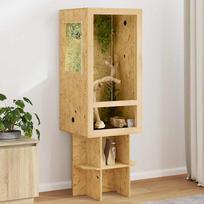 Terariumas Ruda 50 x 50 x 130 cm OSB
