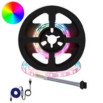 LED juosta 2 pcs Juoda ir permatoma 350 mm Varis ir plastikas