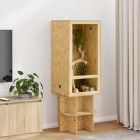 Terariumas Ruda 50 x 50 x 100 cm OSB