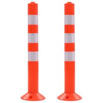 Eismo reguliavimo stulpeliai, 2vnt., plastikas, 75cm