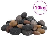 Poliruoti akmenukai, įvairių spalvų, 10kg, 5–8cm