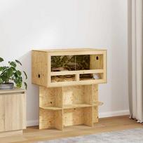 Terariumas Ruda 80 x 40 x 40 cm OSB