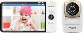 "Vtech VM919 HD Baby Monitor" - vaizdo monitorius su plačiakampe kamera - 360° panoraminis vaizdas, HD vaizdo įrašas, aiškus garsas, 7 colių spalvotas LCD ekranas su naktinio matymo funkcija, domofonas, dainos ir dar daugiau