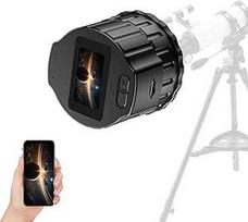 "WiFi" elektroninė okuliaro kamera - 1,5" belaidis skaitmeninis teleskopo okuliaras su 1080P HD vaizdo įrašymu, skirtas 28 mm-50 mm šautuvams, žiūronams, astronomijos teleskopams