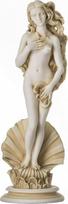 BeautifulGreekStatules Veneros gimimas Seksuali besirengianti nuoga mergina Aukso spalvos nuoga Afroditės statula 25 cm