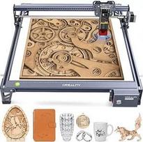 Creality 10 W lazerinio graviravimo mašina 415 x 400 mm lazerinio graviravimo mašina "pasidaryk pats" lazerinis pjaustytuvas, 10000 mm/min lazerinis graviravimas nerūdijančiam plienui, medienai, akrilui, odai graviruoti