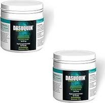 Dasuquin Ecuphar L, dviguba pakuotė, 2 x 80 kramtomųjų tablečių, papildomas pašaras dideliems šunims nuo 25 kg, su gliukozamino hidrochloridu