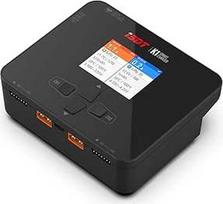 ISDT RC greitasis įkroviklis, K1 Lipo akumuliatoriaus balanso įkroviklis, 1-6S AC 100W DC 2 x 250W 10A išmanusis įkroviklis, dviejų kanalų greitasis įkroviklis su iškrovimo funkcija, skirtas RC automobiliams, valtims, lėktuvams, dronams ir oro softui