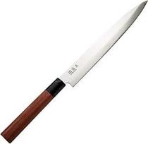 KAI Seki Seki Magoroku Redwood Yanagiba 21,0 cm ilgio geležtė - 1K6 nerūdijantis plienas, 57 (±1) HRC - labai poliruota geležtė - Pakka Wood Raudona mediena - rankų darbo Japonijoje
