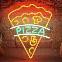 LED ženklas užkandžių neoniniai ženklai Maisto LED žibintai Parduotuvė Sienų dekoras Popcorn lempos Pizza Burger Tacos Dekoravimo šviesa USB ryškumas Reguliuojamas