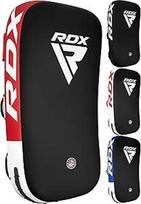 RDX Focus Pads išlenktos MMA Tailando bokso ženklo treniruotės Paos Train Target (EG parduodama kaip vienas elementas), raudona
