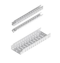 Perforuotas kanalas su KLIK sistema BAKS KFL200H60/2 (0.7 mm)
