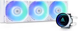 Chieftec CLC-360-RGB-W computer cooling system Computer case All-in-one liquid cooler 12 cm White